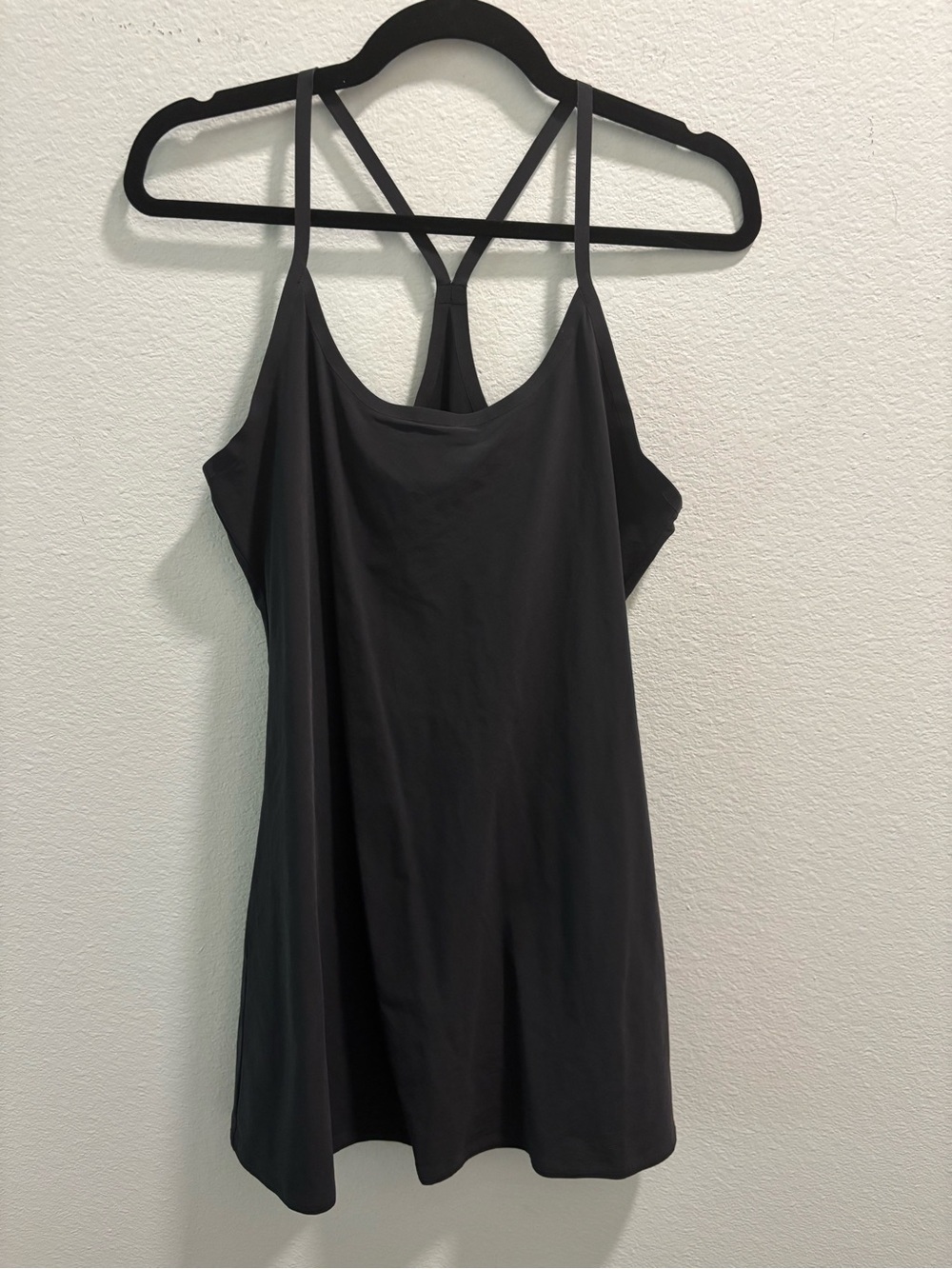 Outdoor Voice The OG Exercise Dress in black, size M